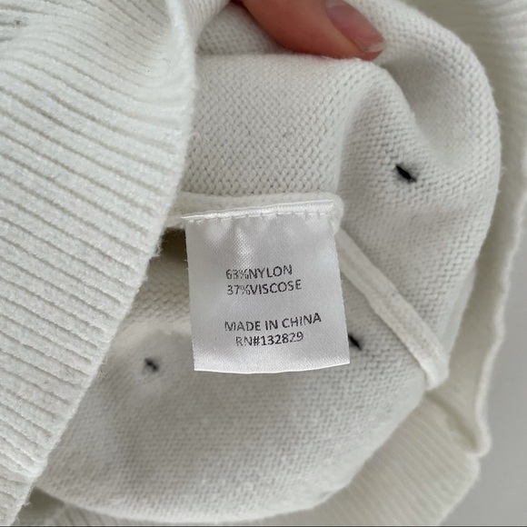 LPA Teza Sweater in Cream Polka Dot - Picture 10 of 12